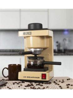   SZARVASI Presszókávéfőző, SZARVASI "SZV 612", drapp