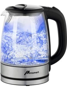 MOMERT Vízforraló, üvegkannával, 1,7 l,MOMERT