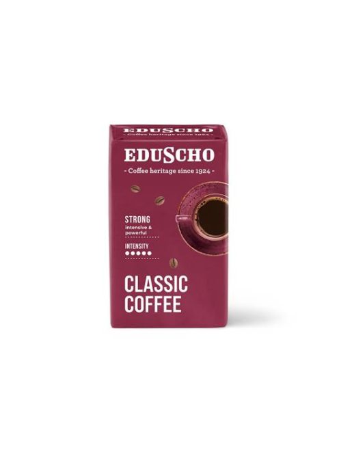EDUSCHO Kávé, pörkölt, őrölt, 250 g, EDUSCHO "Classic Strong"