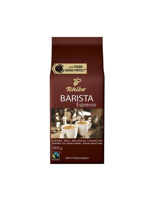 TCHIBO Kávé, pörkölt, szemes, 1000 g, TCHIBO "Barista Espresso"