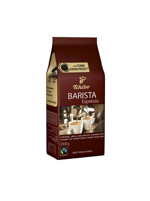 TCHIBO Kávé, pörkölt, szemes, 1000 g, TCHIBO "Barista Espresso"