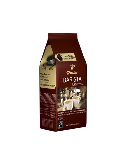 TCHIBO Kávé, pörkölt, szemes, 1000 g, TCHIBO "Barista Espresso"