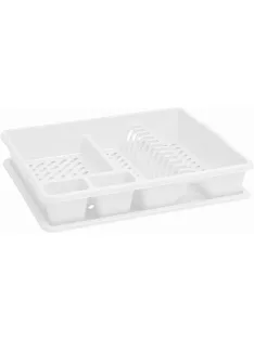   CURVER Edényszárító, tálcával, 45x38x8,8 cm, CURVER, fehér