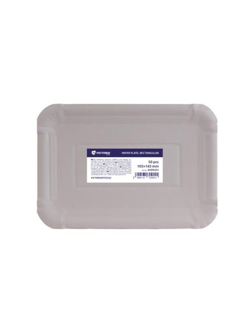 VICTORIA FACILITY Papírtálca, szögletes, 105x165 mm, VICTORIA FACILITY
