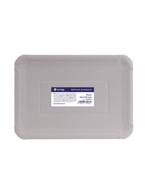 VICTORIA FACILITY Papírtálca, szögletes, 165x235 mm, VICTORIA FACILITY