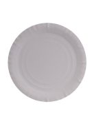 VICTORIA FACILITY Papírtányér, kerek, 25 cm átmérő, VICTORIA FACILITY