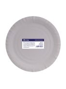 VICTORIA FACILITY Papírtányér, kerek, 25 cm átmérő, VICTORIA FACILITY