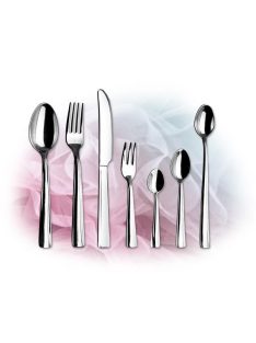   Italkeverő kanál, rozsdamentes acél, 19cm, 12db-os szett, "Mira"