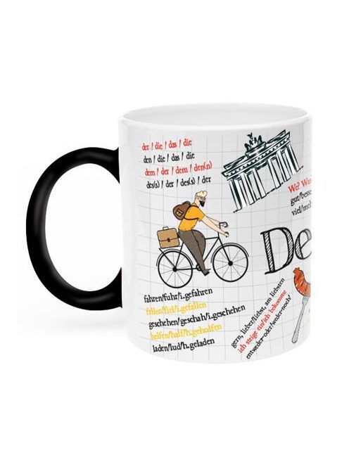 Teásbögre, német nyelvtani mintával, 32cl