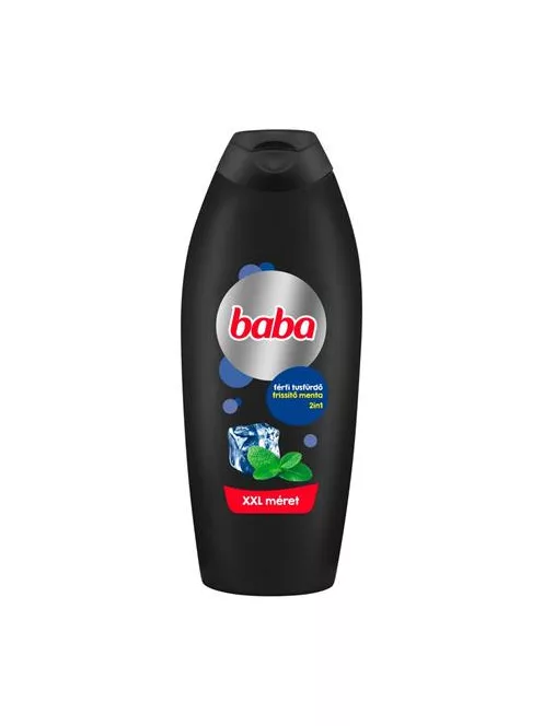 BABA Tusfürdő, 750 ml, BABA, férfi mentakivonattal
