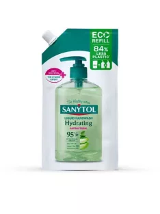   SANYTOL Folyékony szappan, utántöltő, 500 ml, SANYTOL, aloe vera
