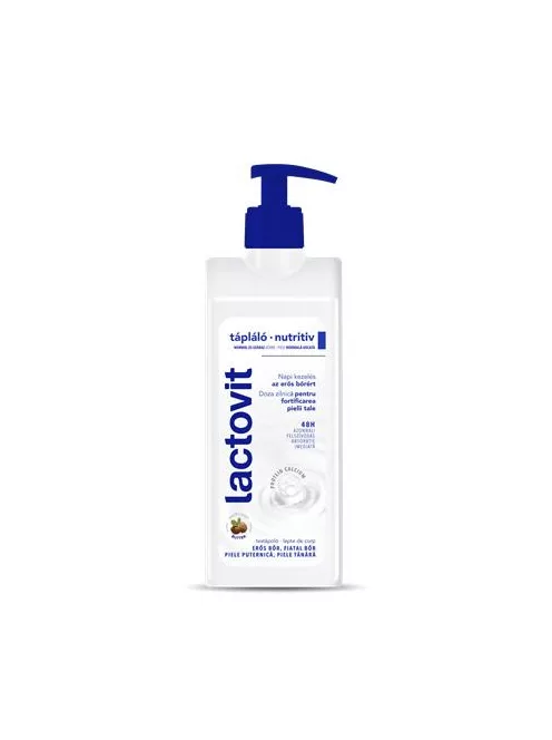 LACTOVIT Testápoló, 400 ml, LACTOVIT "Original", normál és száraz bőrre