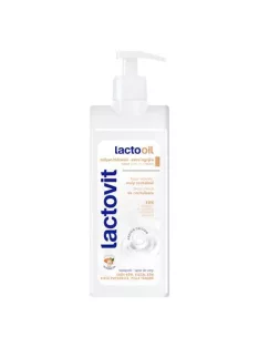   LACTOVIT Testápoló, 400 ml, LACTOVIT "Lactooil", száraz bőrre