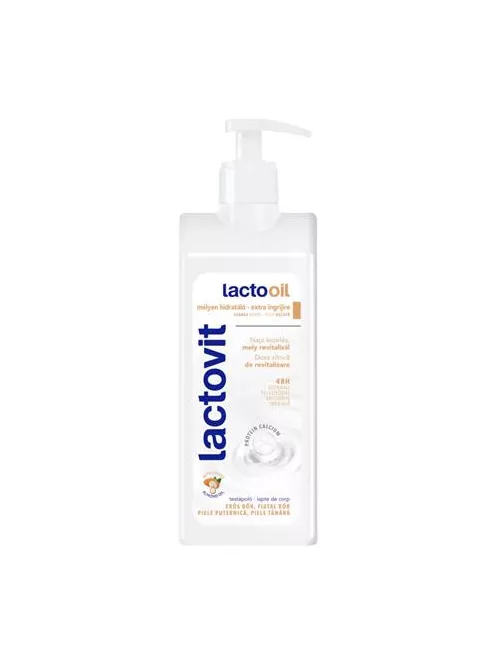 LACTOVIT Testápoló, 400 ml, LACTOVIT "Lactooil", száraz bőrre