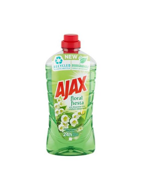 AJAX Általános tisztítószer, 1 l,  AJAX, gyöngyvirág, zöld