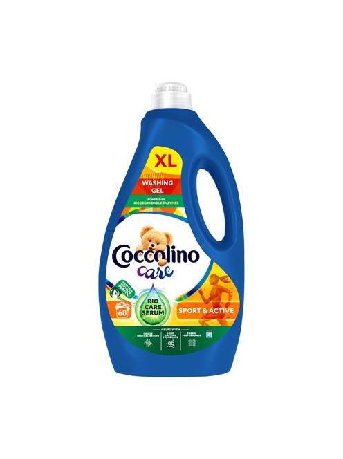 COCCOLINO Mosógél, 2,4 l, COCCOLINO "Care Sport"