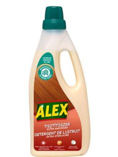   ALEX Padlótisztító folyadék, fa felületre, 750 ml, ALEX "Extra ragyogás", kókusz illattal