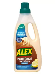   ALEX Padlótisztító folyadék, fa felületre, 750 ml, ALEX "Extra ragyogás", kókusz illattal