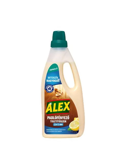 ALEX Padlótisztító folyadék, fa felületre, 750 ml, ALEX "Extra ragyogás", kókusz illattal