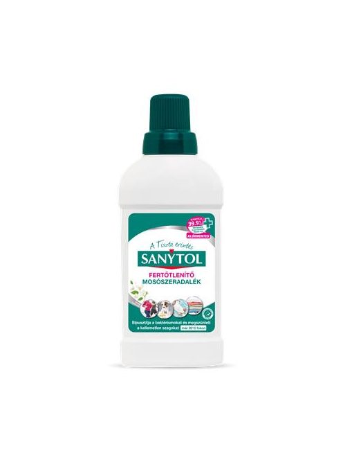 SANYTOL Fertőtlenítő mosószeradalék, 500 ml, SANYTOL