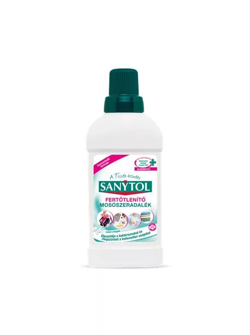 SANYTOL Fertőtlenítő mosószeradalék, 500 ml, SANYTOL