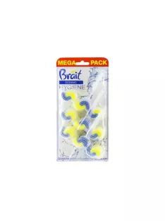   WC tisztító blokk, 2 fázisú, 3x45 g, "Brait Hygiene and fresh", óceán