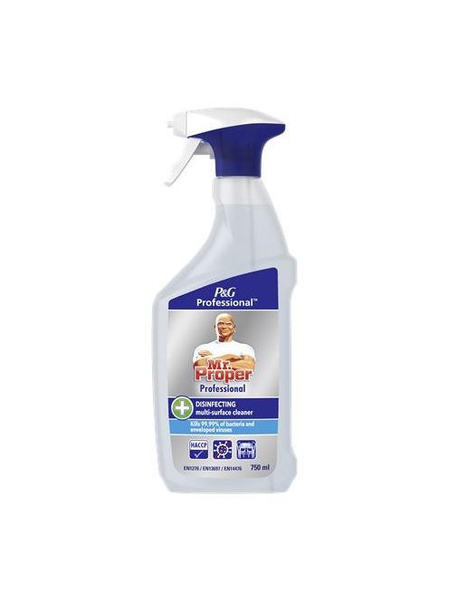 MR PROPER Általános tisztító- és fertőtlenítő spray, 3in1, 750 ml, MR PROPER