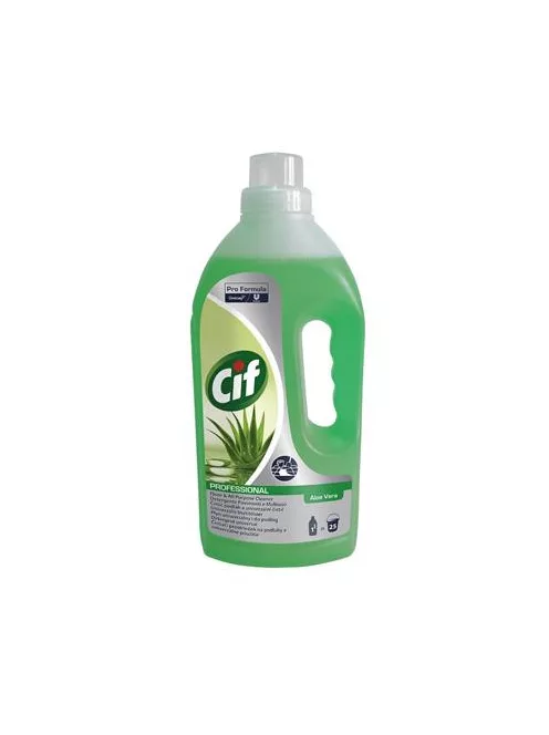 CIF Általános tisztítószer, 1 l, CIF, "Floor and All Purpose Cleaner", aloe vera