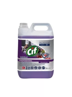   CIF Kombinált tisztító- és fertőtlenítőszer, 5 l, CIF "Pro Formula Safeguard"