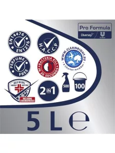   CIF Kombinált tisztító- és fertőtlenítőszer, 5 l, CIF "Pro Formula Safeguard"