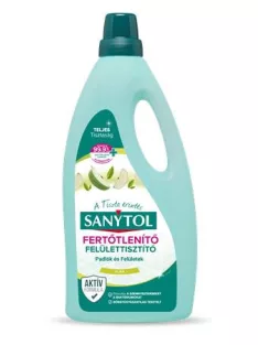   SANYTOL Felület tisztító-és fertőtlenítőszer, 1 l, SANYTOL, alma