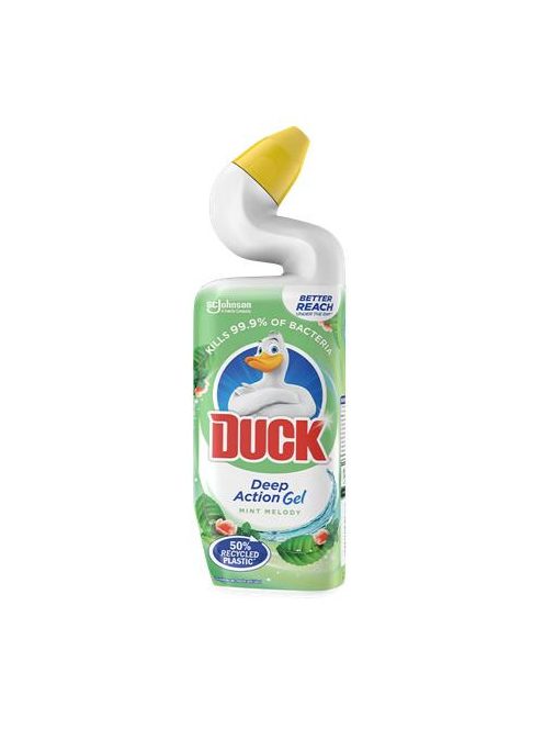 DUCK WC-tisztítógél, 750 ml, DUCK "Deep Action Gel", mentol