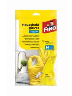FINO Gumikesztyű, háztartási, M méret, 1 pár, FINO