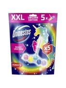 DOMESTOS WC frissítő blokk, 5 db-os, DOMESTOS "Power 5", unikornis