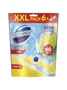DOMESTOS WC frissítő blokk, 6 db-os, DOMESTOS "Power 5", lime