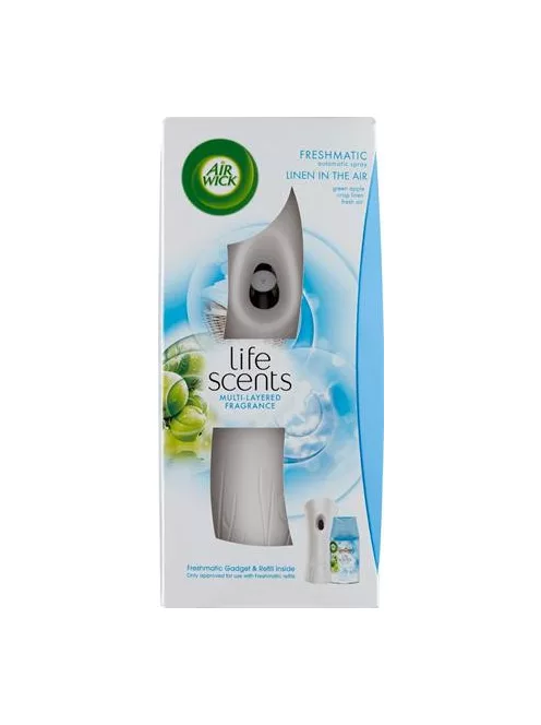 AIR WICK Illatosító készülék, automata, 250 ml, AIR WICK "Freshmatic", friss ruha