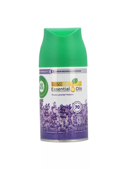 AIR WICK Illatosító készülék utántöltő, automata,  250 ml, AIR WICK "Freshmatic", levendula