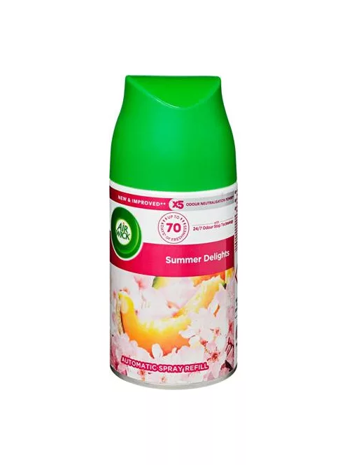 AIR WICK Illatosító készülék utántöltő, automata, 250 ml, AIR WICK "Freshmatic", nyári hangulatok