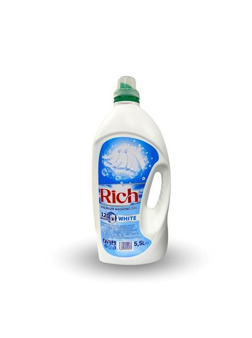 Mosógél, 5,5 l, "Rich White"