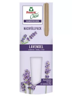   FROSCH Légfrissítő, 90 ml, utántöltő, FROSCH "Oase", levendula