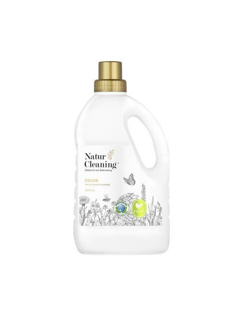 NATURCLEANING Mosógél, hipoallergén, színes ruhákhoz, 1,5 l, NATURCLEANING "Color"