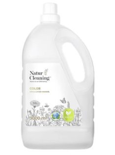   NATURCLEANING Mosógél, hipoallergén, színes ruhákhoz, 3 l, NATURCLEANING "Color"