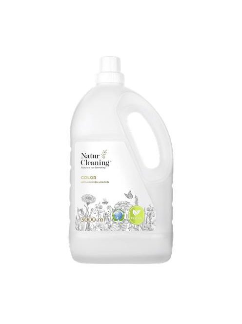 NATURCLEANING Mosógél, hipoallergén, színes ruhákhoz, 3 l, NATURCLEANING "Color"