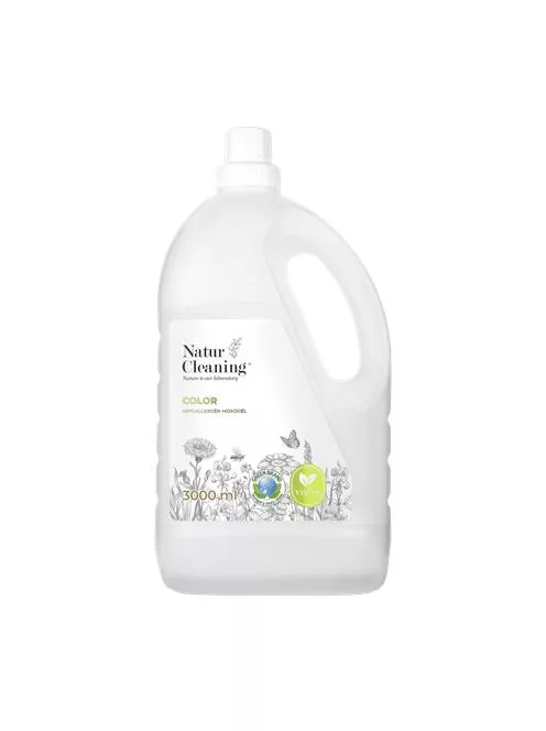 NATURCLEANING Mosógél, hipoallergén, színes ruhákhoz, 3 l, NATURCLEANING "Color"