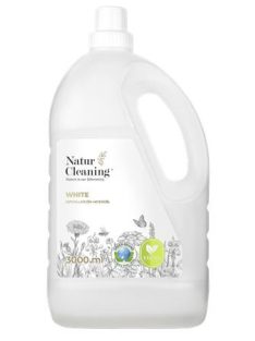   NATURCLEANING Mosógél, hipoallergén, fehér ruhákhoz, 3 l, NATURCLEANING "White"