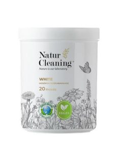   NATURCLEANING Mosópor, fehér ruhákhoz, 1 kg, NATURCLEANING "White"