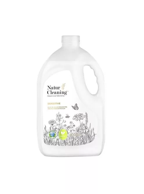 NATURCLEANING Öblítő koncentrátum,  illat- és allergénmentes, 4 l, NATURCLEANING "Sensitive"