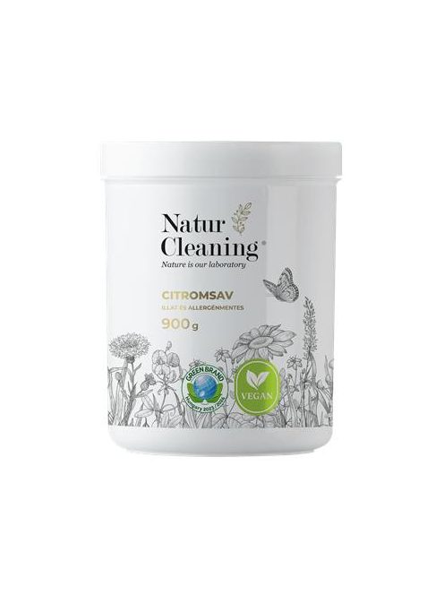 NATURCLEANING Citromsav, 900 g, NATURCLEANING