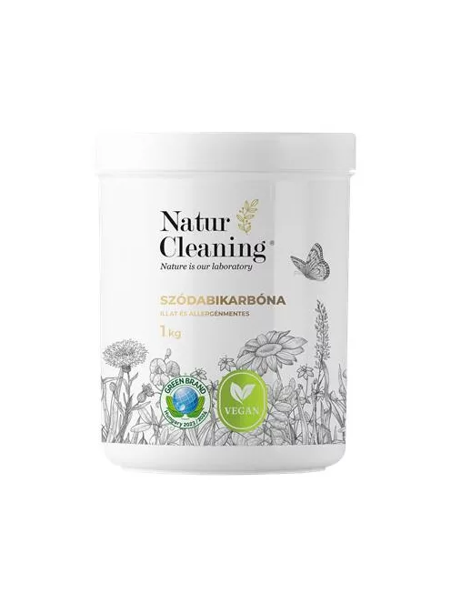 NATURCLEANING Szódabikarbóna, illat- és allergénmentes, 1 kg, NATURCLEANING