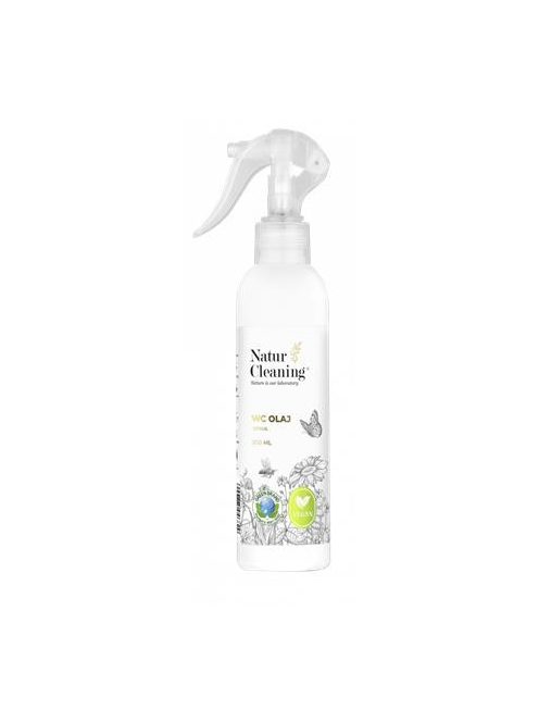 NATURCLEANING WC olaj, pumpás, 200 ml, NATURCLEANING, citrus
